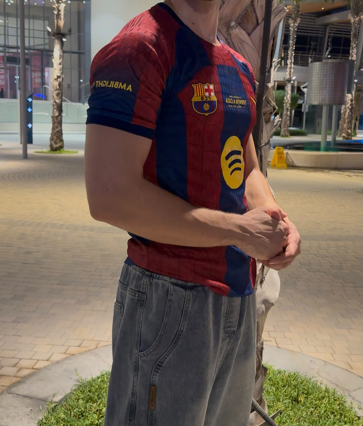 Barca x Spider-Man Fan Edition Jersey | Streetwear Football Kit